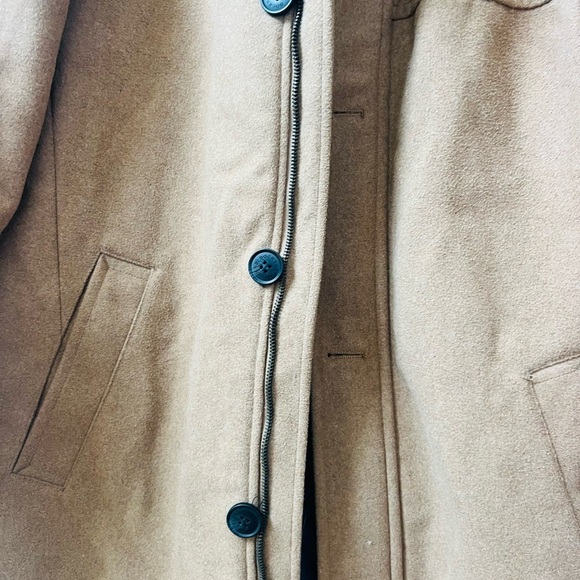Dockers Tan Coat with Classic Collar - Picture 3 of 9